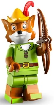 Lego figurka Minifigures Disney 71038 Robin Hood N