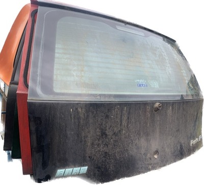 Fiat punto 2 ii крышка багажника задняя чёрный 3d фото №1