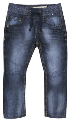 Spodnie jeansowe na gumce DENIM CO 18-24 m 92 cm