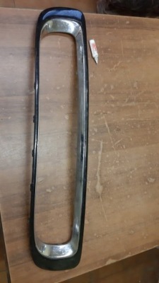 Mini r56 r57 рестайлінг  решітка рамка бампер перед 10-14r. фото №1