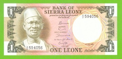 SIERRA LEONE 1 LEONE 1981 P-5d UNC