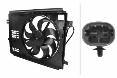 Hella 8ew 366 420-041 вентилятор, охлаждение двигателя фото №1