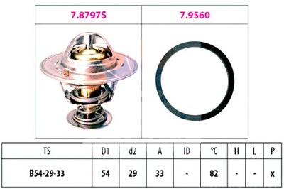 Термостат opel antara 2,2cdti chevrolet captiva ep фото №1
