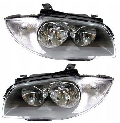 JUEGO FAROS BMW 1 (E81/E82/E87/E88), 2007-2009  