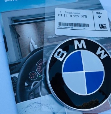 EMBLEMA INSIGNIA BMW X1 E84 NUEVO TAPA DE MALETERO PARTE TRASERA GARANTÍA DEMMEL  