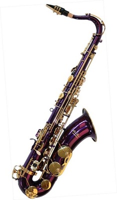 Saksofon tenorowy KARL GLASER fioletowy