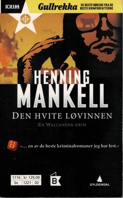 norweski DEN HVITE LOVINNEN Henning Mankell TANIA