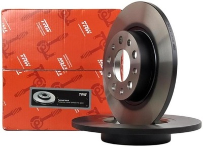 Trw гальмівні диски + гальмівні колодки задня alfa romeo giulietta фото №1