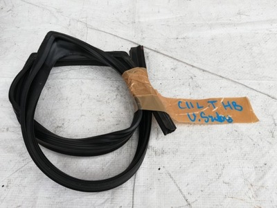 Прокладка скло двері лівий задня kia ceed ii hb фото №1