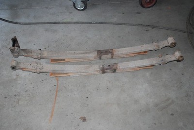 Ford ranger iii 06-12 рессора щетка задняя 5 щетка фото №1