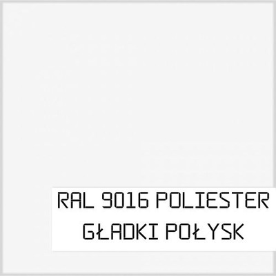 Farba Proszkowa RAL 9016 Poliester gładki połysk