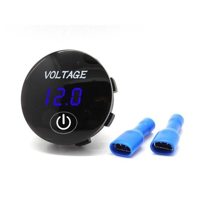 DC 12V/24V LED (СВЕТОДИОД ) DIGITAL DISPLAY VOLTMETER WATERPROOF VOLTAGE METER GA~82412