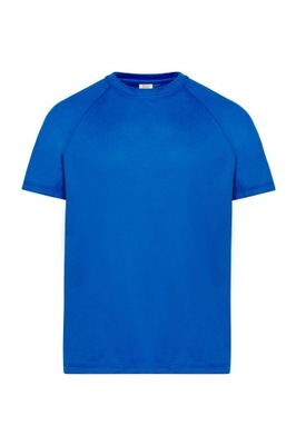Koszulka T-shirt SPORT dziecięca niebieska 110-122