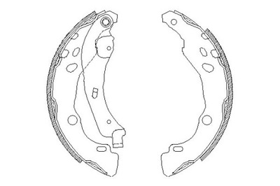 REMSA КОЛОДКИ ТОРМОЗНЫЕ REMSA 6001551409 D40601HD3