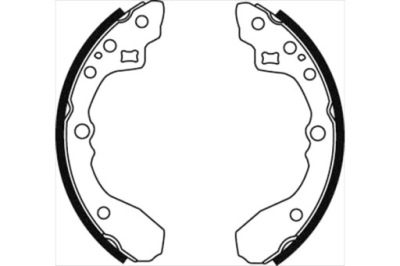 Starline bc 08490 starline тормозные колодки тормозные mentor фото №1