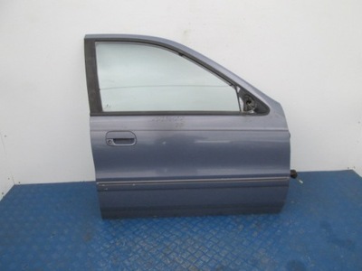 Hyundai elantra дверь правый перед голубой фото №1