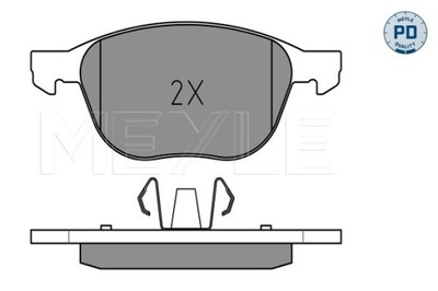 ZAPATAS DE FRENADO FORD P. FOCUS 04- 1,6-2,0/ C  