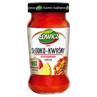 Łowicz Sos słodko-kwaśny 350 g