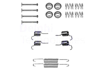 DELPHI SET ASSEMBLY PADS BRAKE BOSCH FIAT DOBLO TOYOTA  