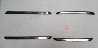 Молдинг накладка порог правая левая перед задняя alfa romeo stelvio фото №1