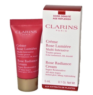 CLARINS Rose Radiance Cream KREM NA DZIEŃ 5ml