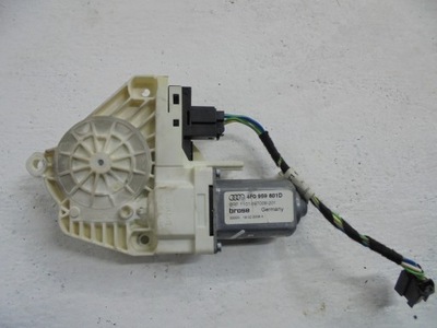 Audi a6 c6 моторчик скло лівий задня фото №1