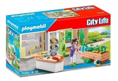 Playmobil: Zestaw z figurkami City Life 71333 Sklepik szkolny