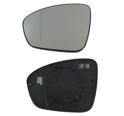 Левый вкладыш зеркало renault talisman, 2016- фото №1