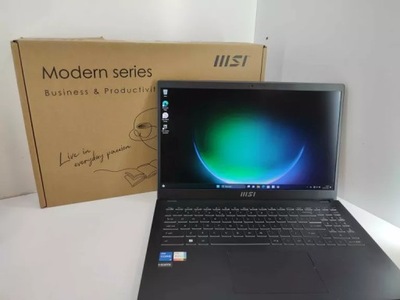 LAPTOP MSI MODERN 15,6 " INTEL CORE I5 8 GB / 512 GB