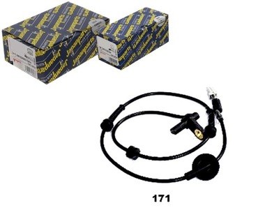 Датчик швидкості обертання колеса abs [japanparts] фото №1
