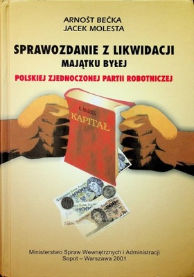 Sprawozdanie z likwidacji majątku byłej