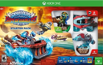 SKYLANDERS SUPERCHARGERS XBOX ONE STARTER PACK NOWY