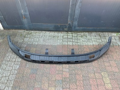 Накладка спойлер бампера перед hyundai tucson iv фото №1