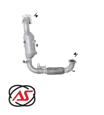 Каталізатор ford b-max ecosport fiesta tourneo transit courier 1.0 ecoboost фото №1