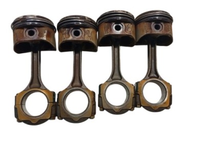 Renault scenic поршень с шатун 1.6 16v бензин 82kw 112 hp k4m766 2008 фото №1