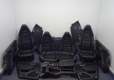 Porsche panamera ii 971 turbo s сидіння заднє сидіння обшивки комплект фото №1