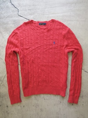Ralph Lauren sweter męski warkocz L/XL