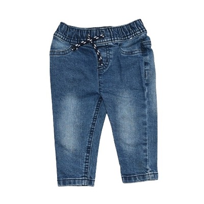 DENIM CO SPODNIE MIĘKKI JEANS J.NOWE 3-6M 68