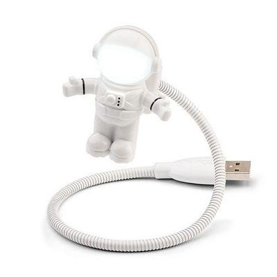 LAMPKA ASTRONAUTA NA USB OŚWIETLENIE LED DUŻA 6x7