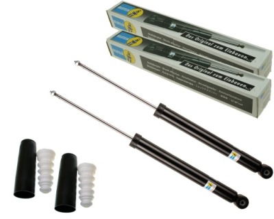 Bilstein 2x амортизатори + захист i відбійники vw seat audi skoda задня фото №1