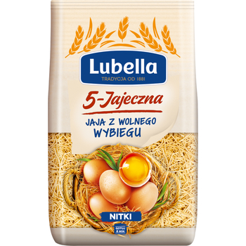 LUBELLA MAKARON 5 JAJ NITKI 400G..