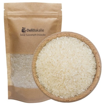 Ryż biały długoziarnisty 1kg DeliBakalie