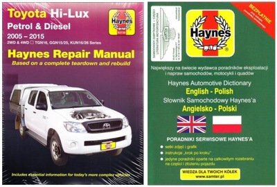 TOYOTA HI-LUX (2005-2015) MANUAL REPARACIÓN HILUX HAYNES +GRATIS 24H  