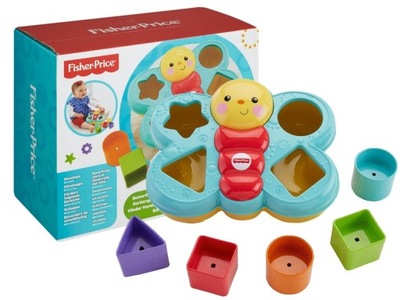 FISHER PRICE MOTYLEK SORTER KSZTAŁTÓW układanka dla maluszka