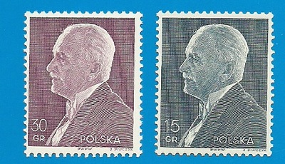 Fi. 303-04** - Prezydent Ignacy Mościcki - 1938r - czyste