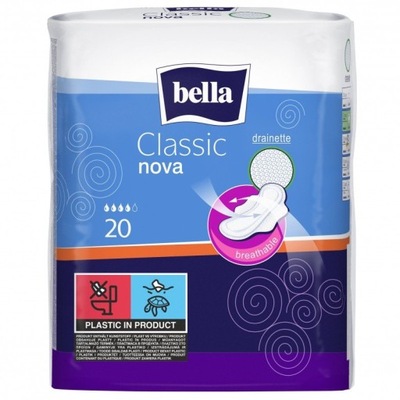 Podpaski higieniczne Bella Classic Nova 20szt.