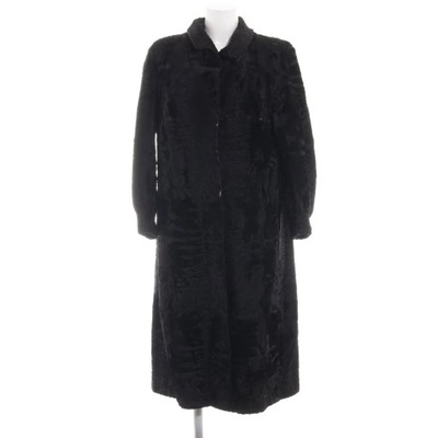 Futrzany płaszcz Rozm. EU 38 czarny Pelt Coat