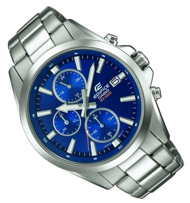 Klasyczny zegarek męski na stalowej bransolecie Casio Edifice EFV-560D
