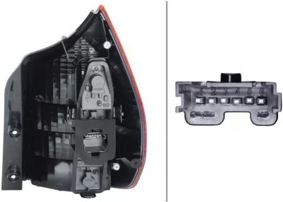 HELLA ФАРА ЗАДНЯЯ 2SK 008 659-091