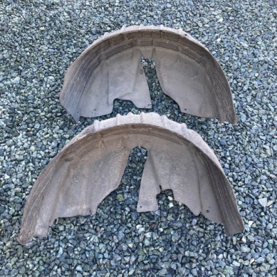 Audi a3 lift 2011r 3-d подкрылок задняя комплект правое/левое фото №1